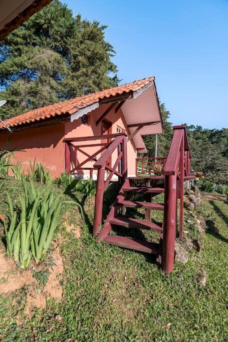 Chales Fazenda Cantinho Do Selado Monte Verde  Esterno foto